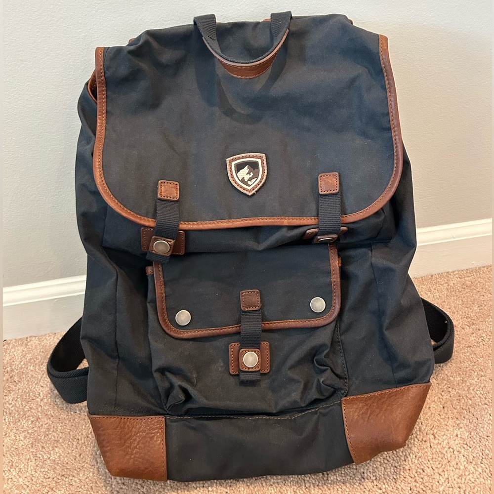 KUHL Canvas/Leather Backpack